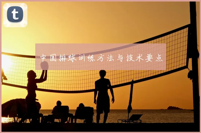中国排球训练方法与技术要点