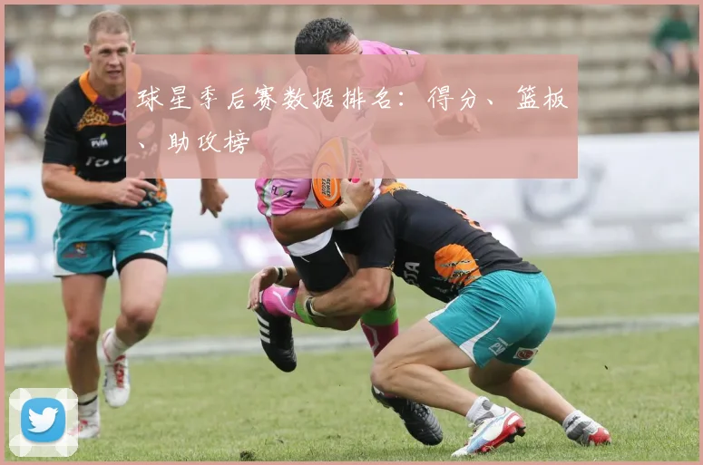 球星季后赛数据排名：得分、篮板、助攻榜
